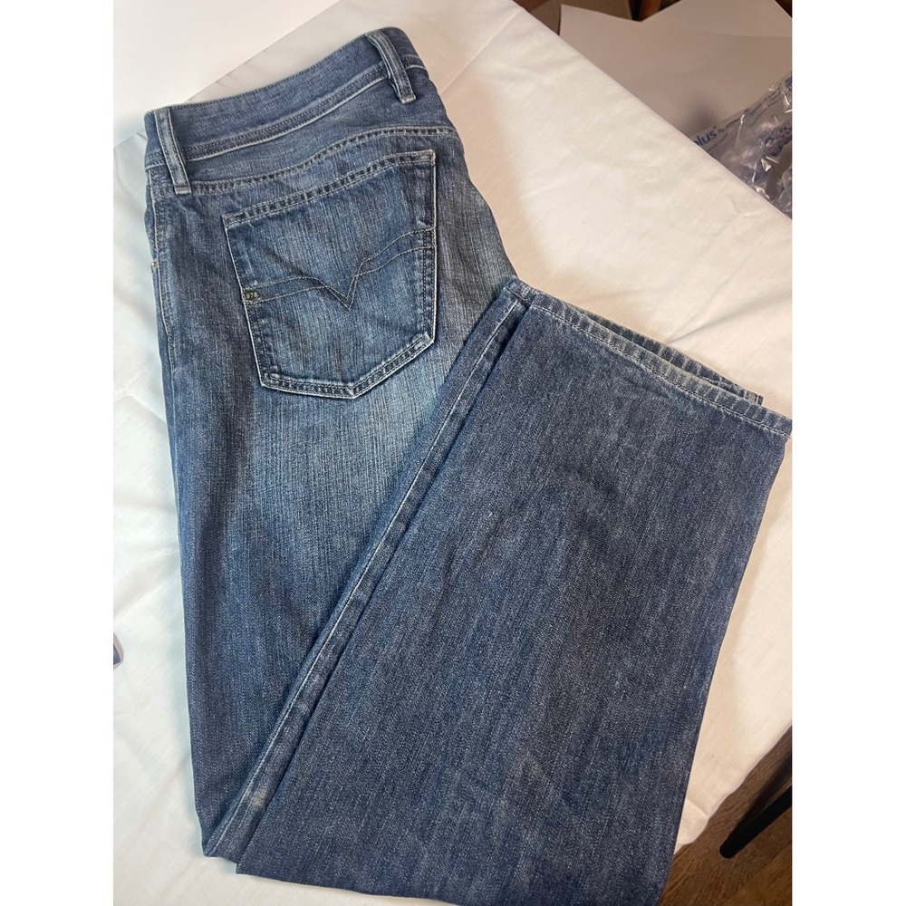 Diesel Waykee Jeans Men 36x30 Regular Straight 0RZ37 Made USA 100% Cotton